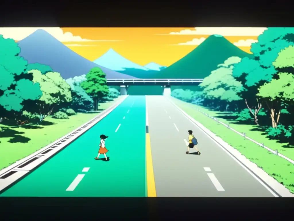 Comparación épica: Anime clásico vs Comparación de tecnología en la animación japonesa: escena de anime dibujado a mano vs