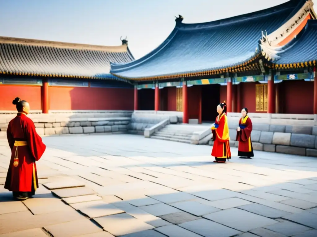 Templo de Confucio en Qufu, China