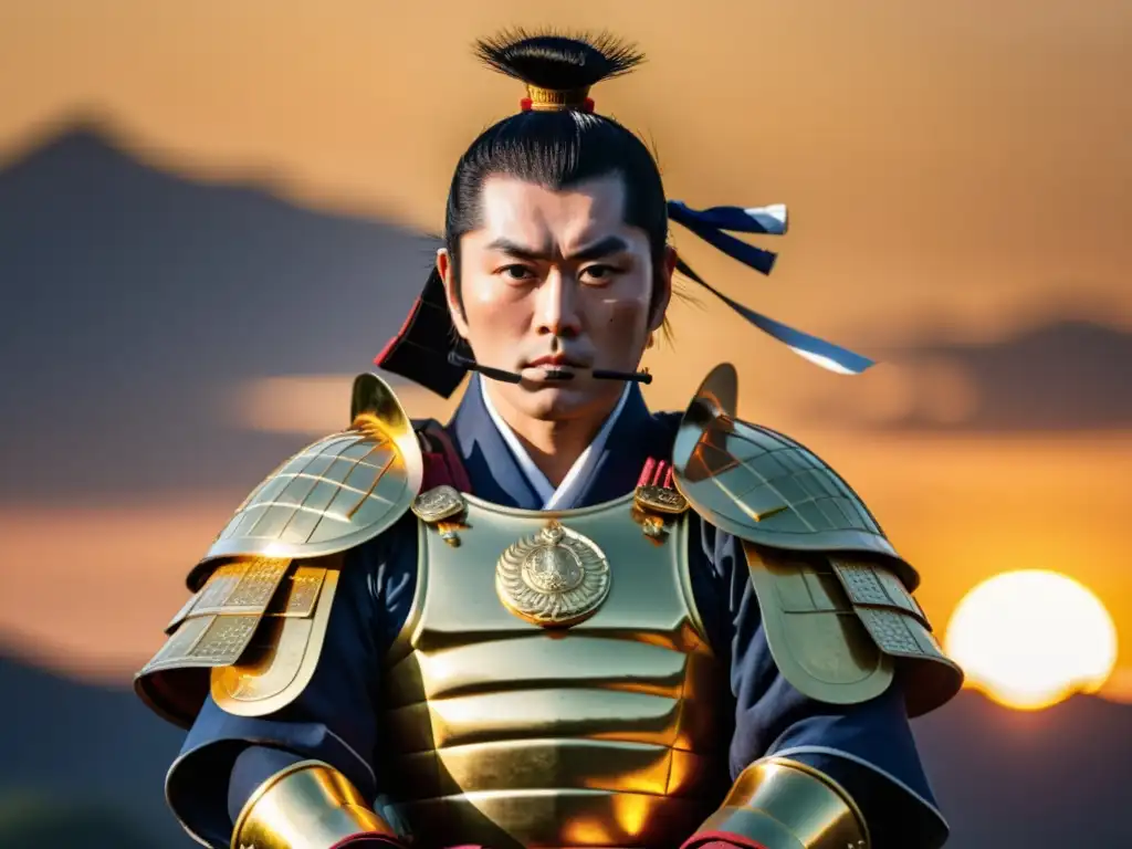 El último gran shogun, Tokugawa Ieyasu, muestra su liderazgo en la batalla