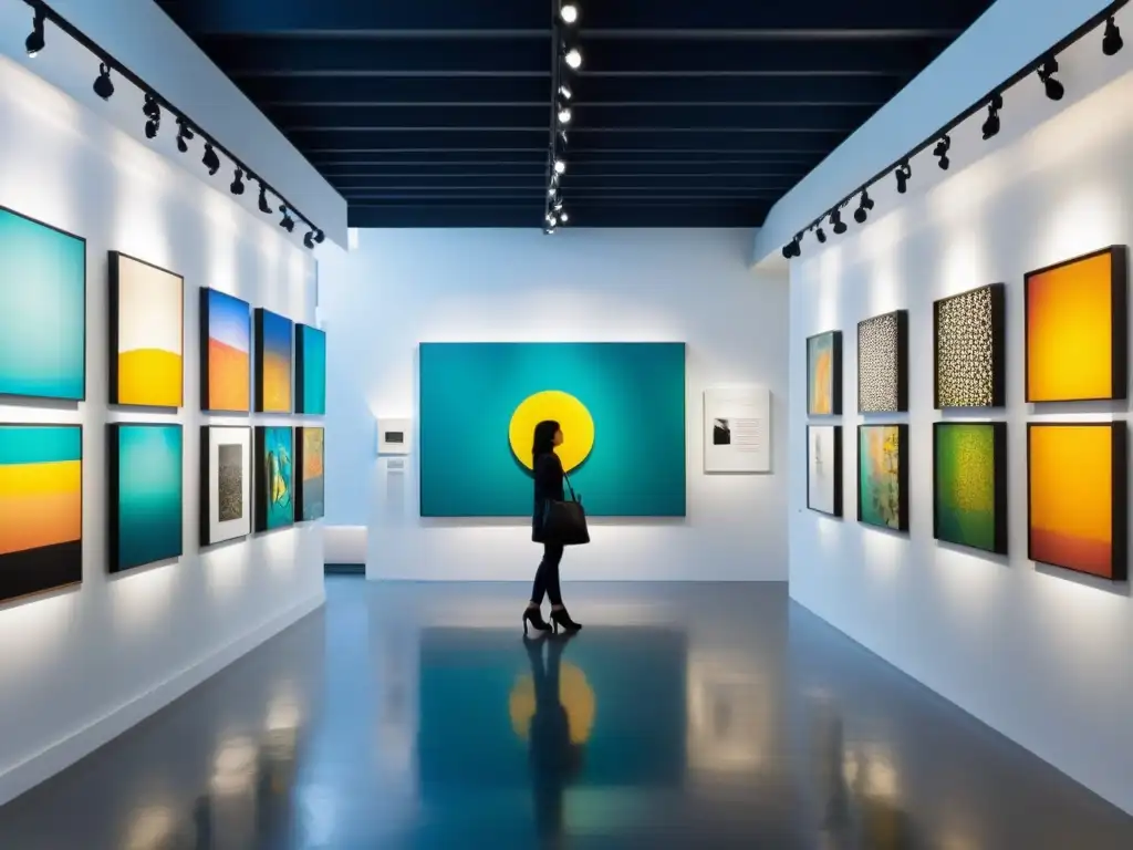 Vibrante galería de arte contemporáneo en Asia para explorar, con obras diversas y atmósfera inspiradora de libertad y contemplación