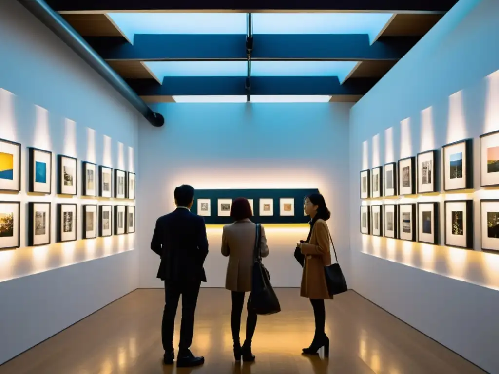 Vibrante galería de arte contemporáneo en Tokio, Japón