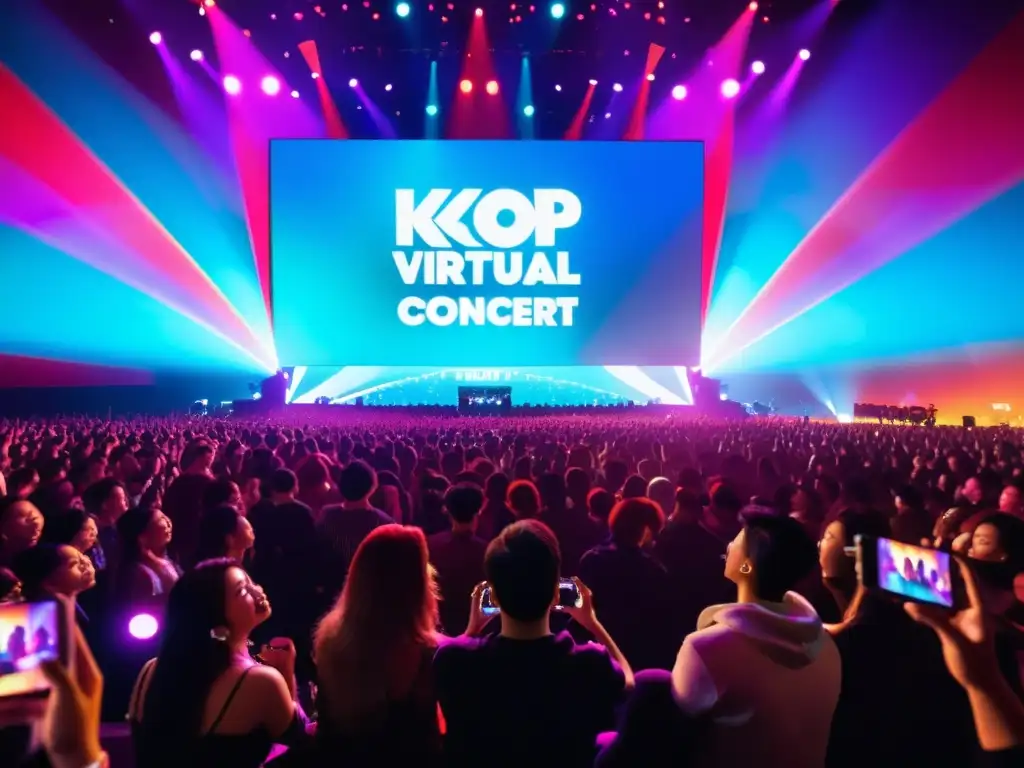 Un vibrante concierto virtual de KPop reúne a fans de todo el mundo en una experiencia inmersiva llena de emoción y luces