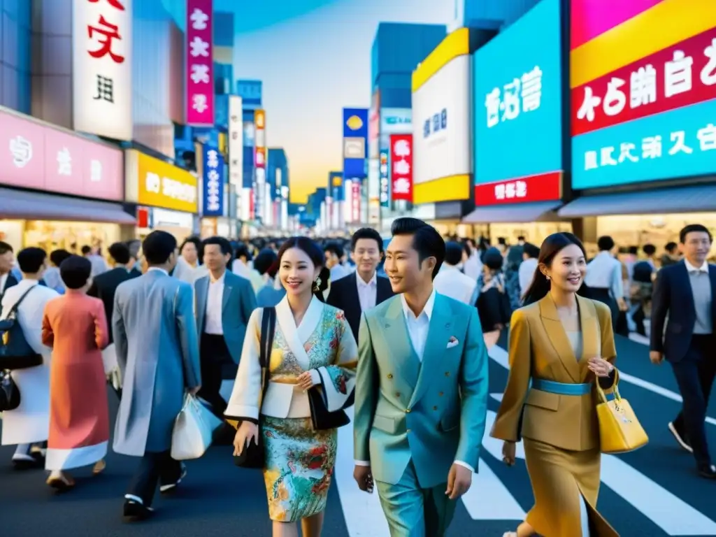 Vibrante street style en Tokyo, Japón: lujo conservador en la moda asiática