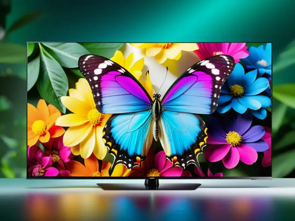 Vibrante pantalla de televisor asiático 8K redefine reglas con detalles naturales y colores cautivadores