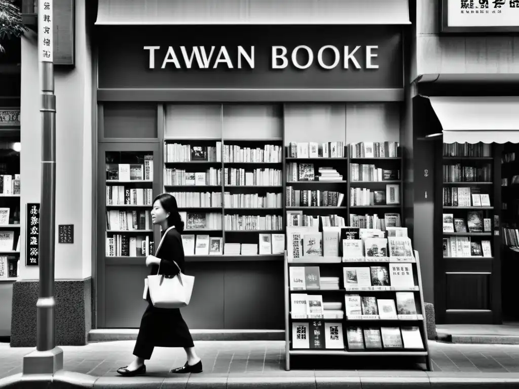 Vista de la librería en Taipei que representa la sexualidad en la literatura taiwanesa